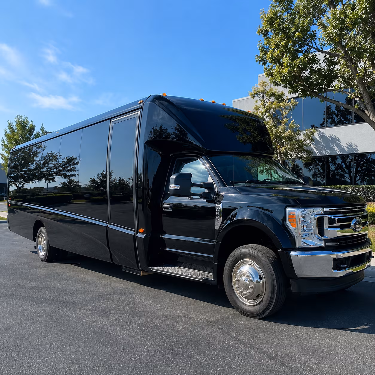 bus rentals for rams and chargers games at sofi stadium in inglewood
