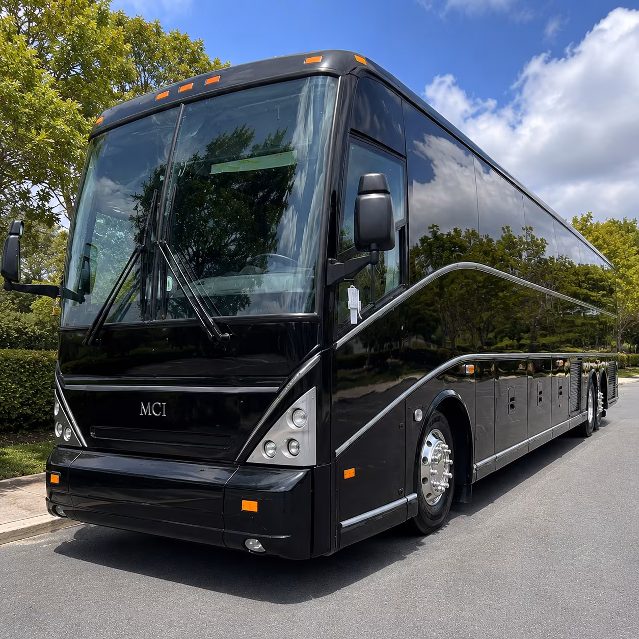 charter buses for gardena high school and college campus field trips