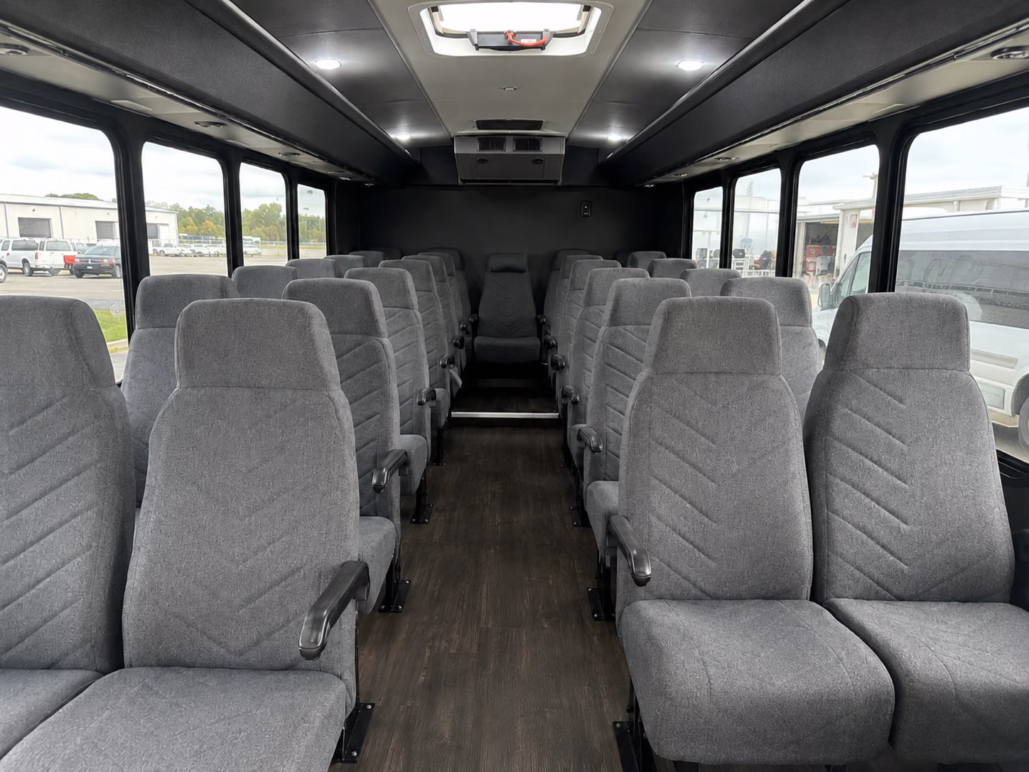 gardena 15 passenger minibus inside