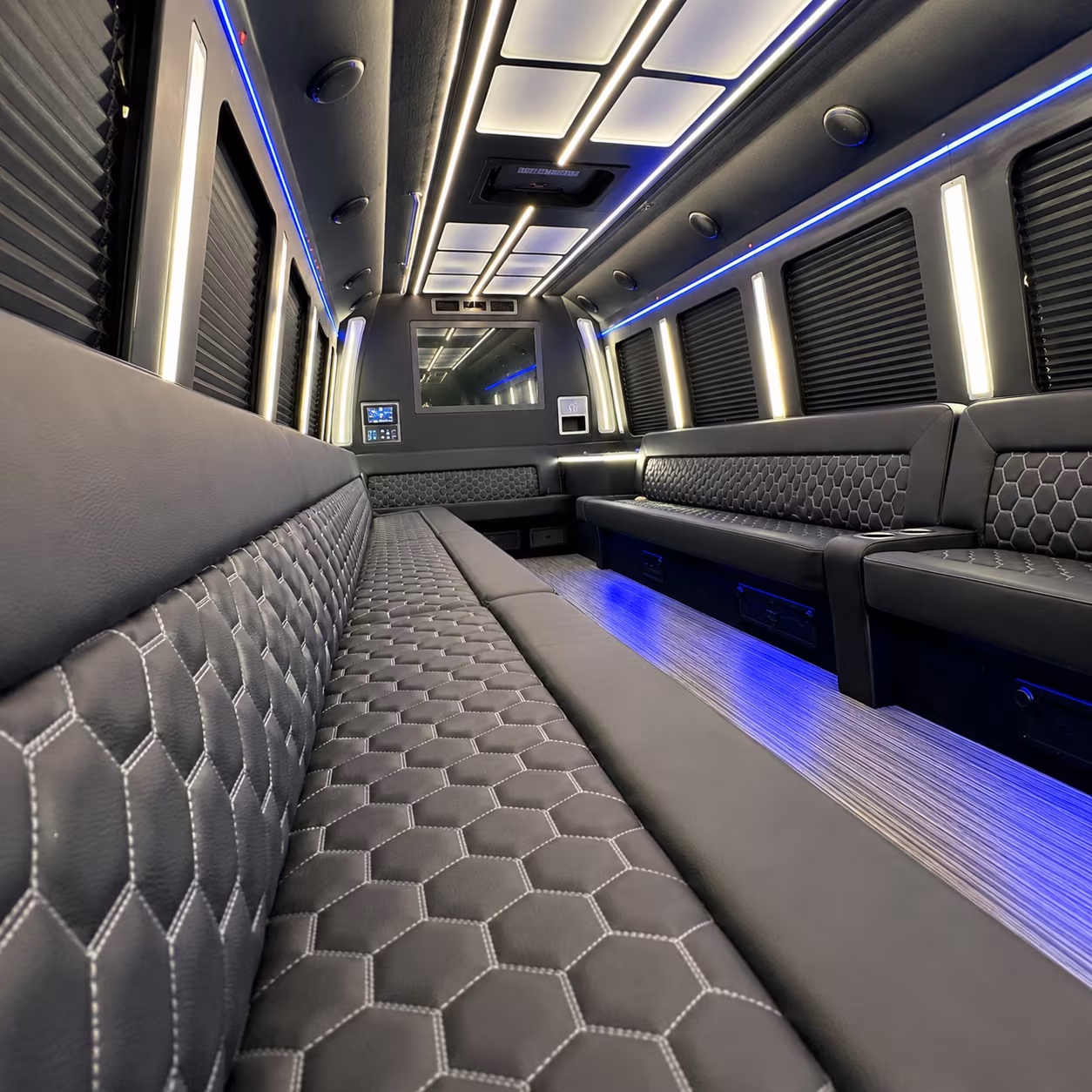 gardena party bus inside