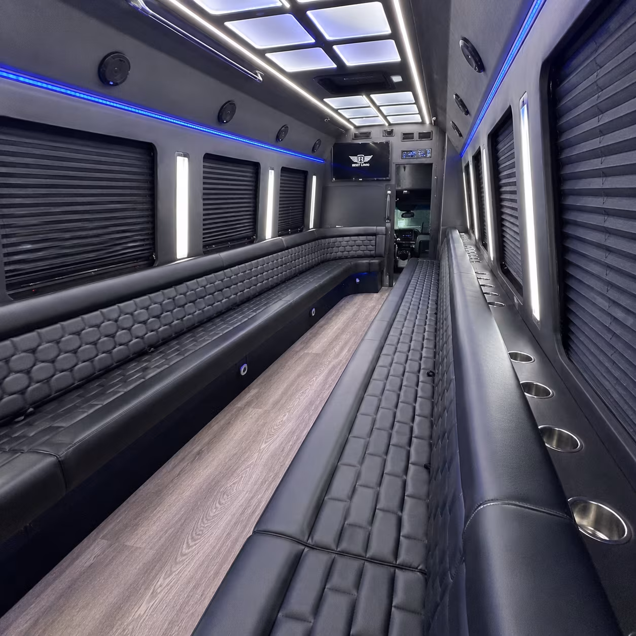 gardena party bus interior
