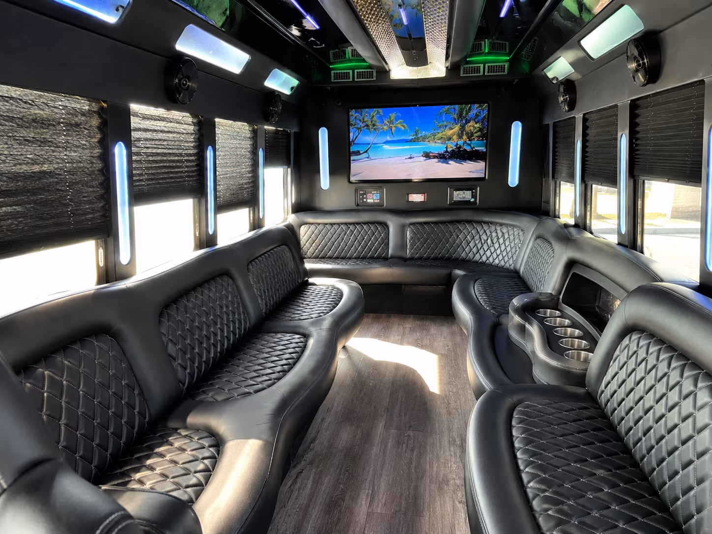 gardena quincea n era sweet 16 party bus rental
