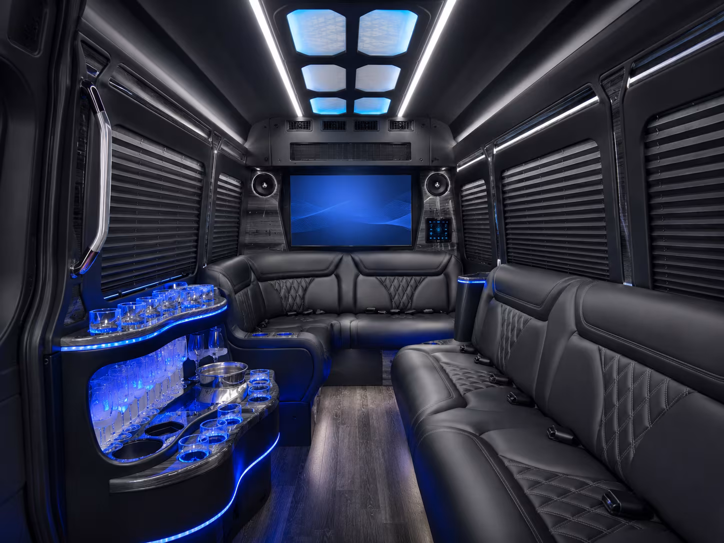 gardena sprinter limousine interior