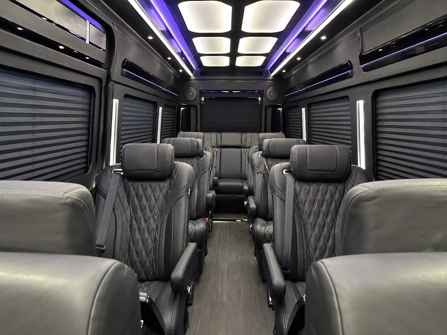 gardena sprinter van with driver inside