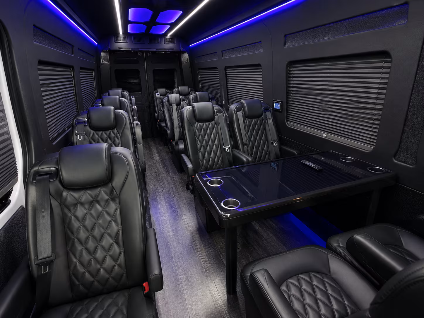 gardena sprinter van with driver interior