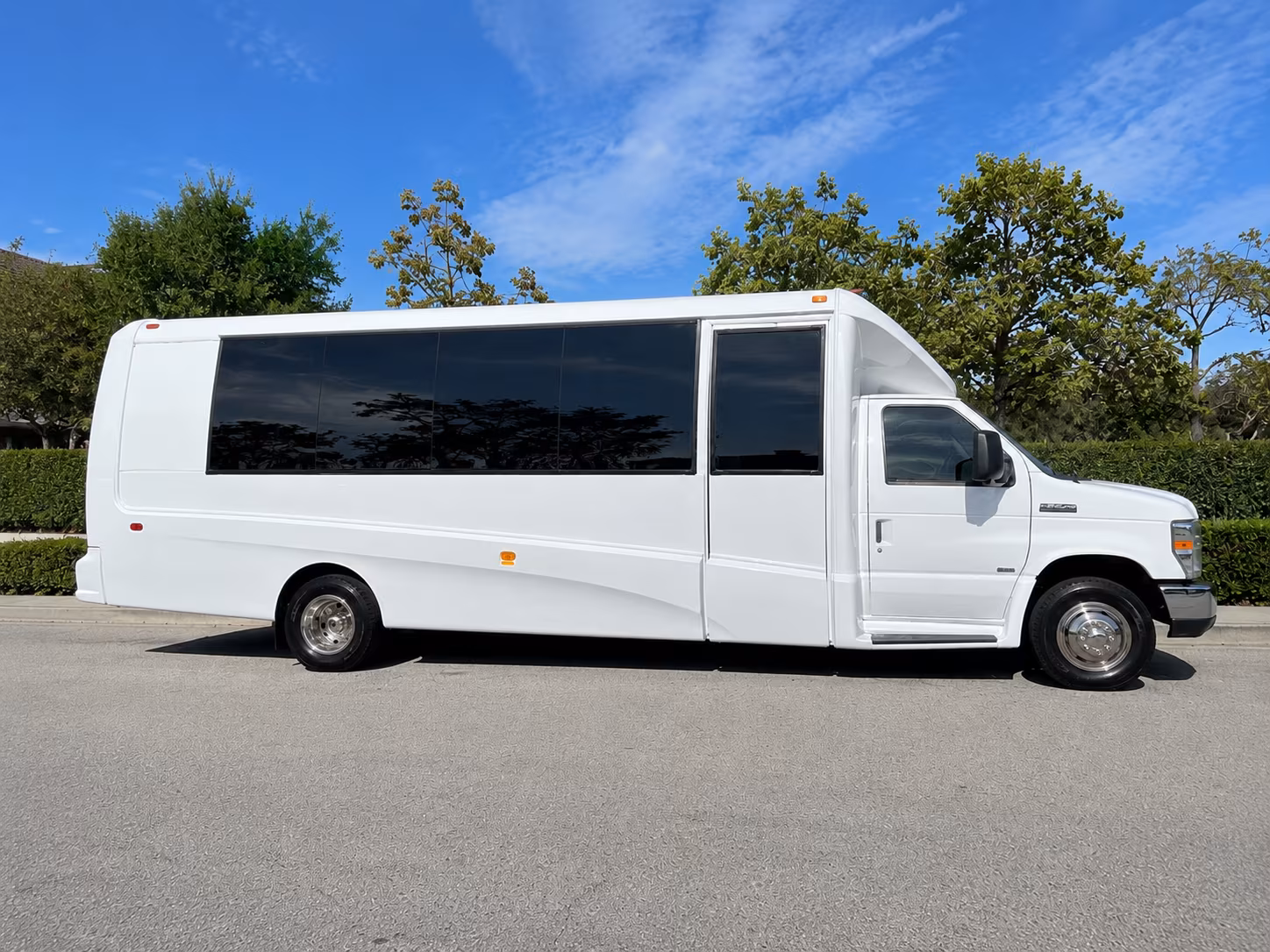 large scale corporate bus shuttles for gardena s industrial and logistics sector