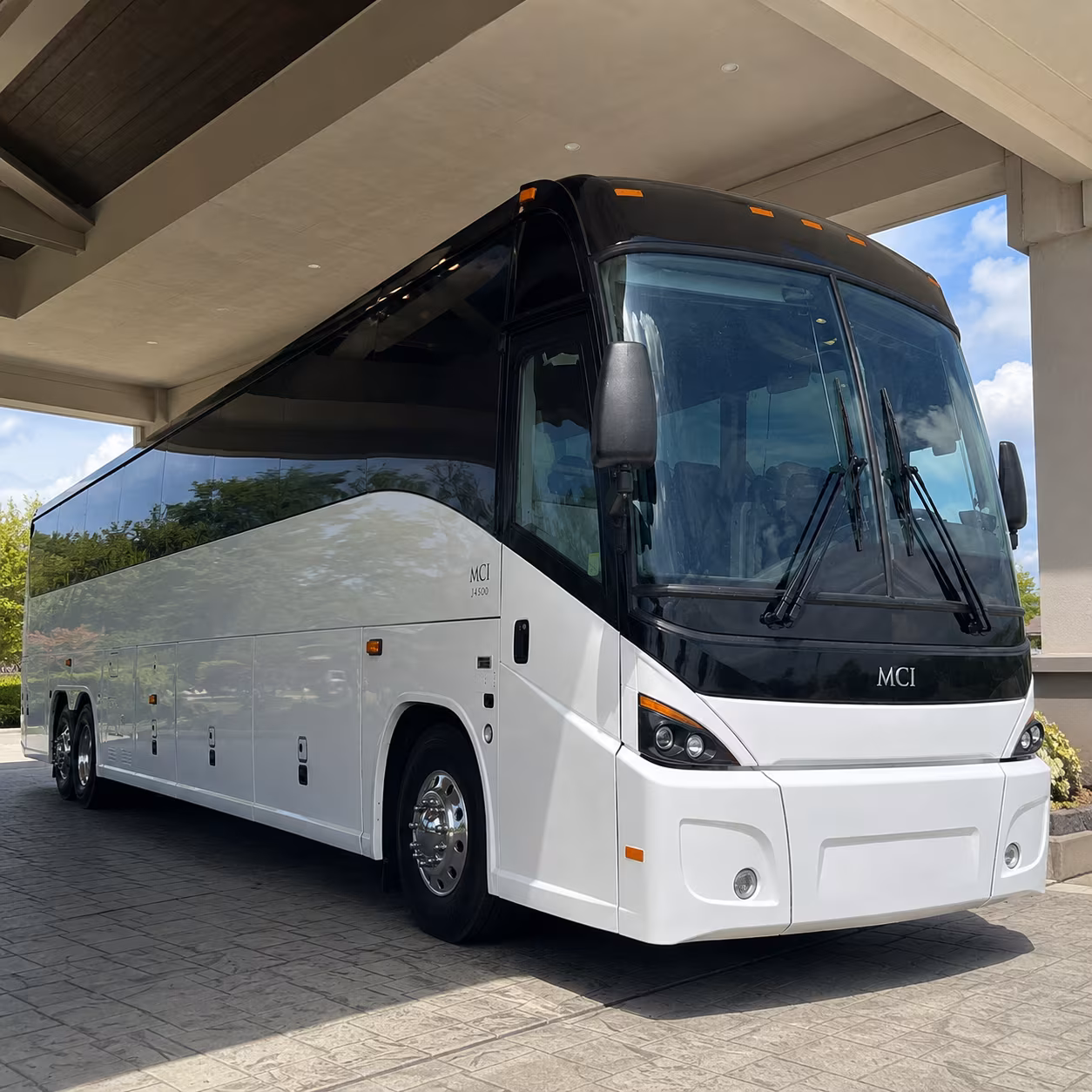 ontario international airport charter bus service from