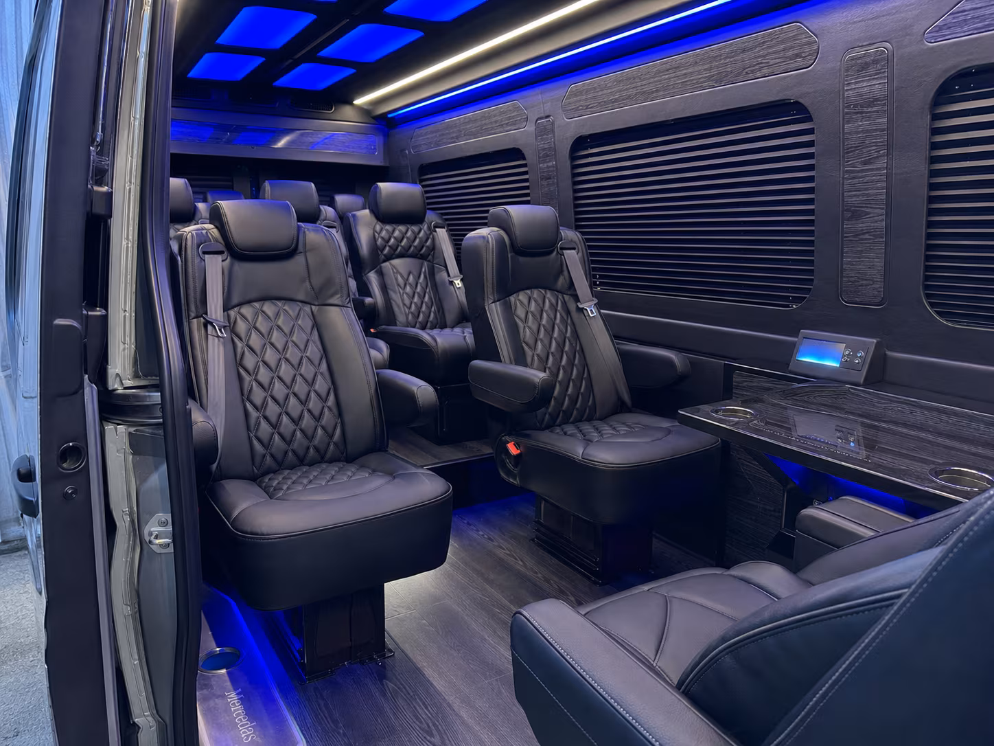 sprinter van transportation for groups and events across gardena